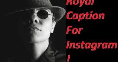 Royal Caption for Instagram