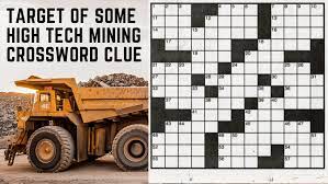 Target of Some High Tech Mining Crossword